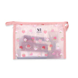 NFI essentials PU Floral Print Makeup Pouch for Women, Stylish Pouches for Makeup Accessories & Travel Organiser, Cosmetic Pouch - AYAHA ENTERPRISES PRIVATE LIMITED