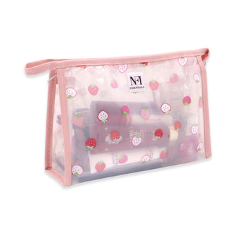 NFI essentials PU Floral Print Makeup Pouch for Women, Stylish Pouches for Makeup Accessories & Travel Organiser, Cosmetic Pouch - AYAHA ENTERPRISES PRIVATE LIMITED