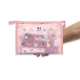 NFI essentials PU Floral Print Makeup Pouch for Women, Stylish Pouches for Makeup Accessories & Travel Organiser, Cosmetic Pouch - AYAHA ENTERPRISES PRIVATE LIMITED