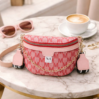 NFI essentials Waist Bag Travel Handy Hiking Zip Chest Bag, Crossbody Shoulder Bag for Women Money Phone Belt Sport Bag - AYAHA ENTERPRISES PRIVATE LIMITED