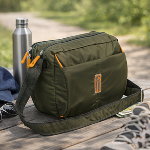 NFI essentials Men's Side Bag Stylish Travel Office Business Messenger Bag for Men Women