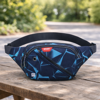 NFI essentials Waist Bag Travel Handy Hiking Zip Chest Bag Crossbody Shoulder Bag for man & Women - AYAHA ENTERPRISES PRIVATE LIMITED
