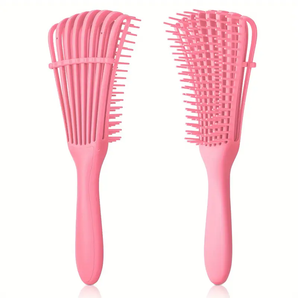 NFI essentials Detangler Hair Brush For Curly Hair Comb For Women Men & Kids, Comb For Curly Wavy Hair Pain Free Hair Detangling Brush, Curl Brush For Hair