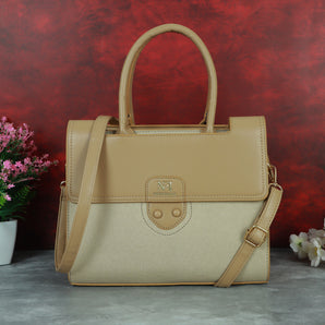 NFI essentials Satchel Bags Ladies Purse Handbag Premium Women Shoulder Travel Bag for Work Gifts for Wife/Mother/Sister Stylish Office College Party Bag