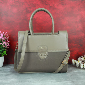 NFI essentials Satchel Bags Ladies Purse Handbag Premium Women Shoulder Travel Bag for Work Gifts for Wife/Mother/Sister Stylish Office College Party Bag