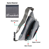 NFI essentials Waist Travel Handy Hiking Zip Camera Pouch Money Phone Belt Sport Bag Bum Multipurpose Belt Bag for Men and Women - AYAHA ENTERPRISES PRIVATE LIMITED