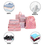NFI essentials Set of 7 Cube Storage Organizer Bags Clothes Packing Storage Travel Organizer, Cosmetic, Underwear, Shoes, Luggage Organizer - AYAHA ENTERPRISES PRIVATE LIMITED