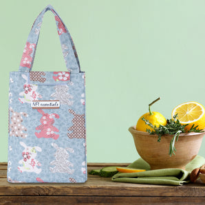 NFI essentials Printed Lunch Bag Thermal Portable Tiffin Bag for Food Travel & Picnic , Lunch Bag - AYAHA ENTERPRISES PRIVATE LIMITED