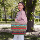 NFI essentials Canvas Printed Tote Bag for Women with Zipper, Casual Handbag - AYAHA ENTERPRISES PRIVATE LIMITED