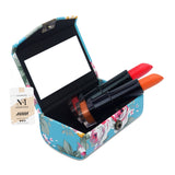 NFI essentials Floral Lipstick Case Holder with Mirror - 2 Piece Set - AYAHA ENTERPRISES PRIVATE LIMITED