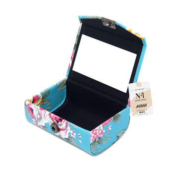 NFI essentials Floral Lipstick Case Holder with Mirror - 2 Piece Set - AYAHA ENTERPRISES PRIVATE LIMITED