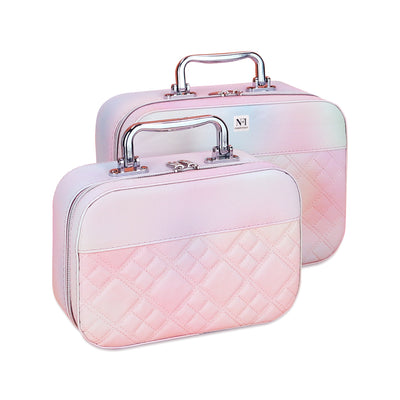 NFI Essentials PU Leather PrintedCasual Makeup Box Set