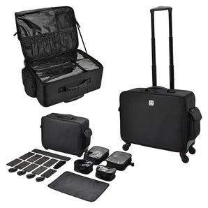 NFI essentials Makeup Vanity Trolley Bag