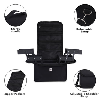NFI essentials Makeup Vanity Bag - AYAHA ENTERPRISES PRIVATE LIMITED