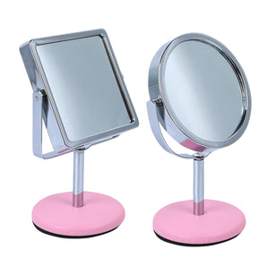 NFI essentials Small Folding Mirror for Women's Mirror for Multipurpose Pack of 2