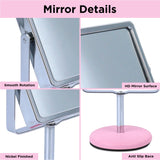 NFI essentials Small Folding Mirror for Women's Square Shape Mirror for Multipurpose - AYAHA ENTERPRISES PRIVATE LIMITED