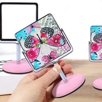 NFI essentials Small Folding Mirror for Women's Square Shape Mirror for Multipurpose - AYAHA ENTERPRISES PRIVATE LIMITED