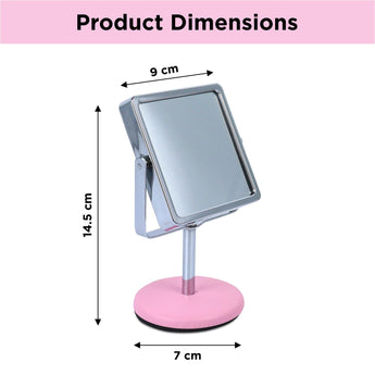 NFI essentials Small Folding Mirror for Women's Square Shape Mirror for Multipurpose - AYAHA ENTERPRISES PRIVATE LIMITED