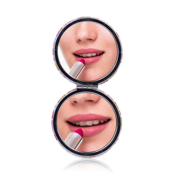 NFI essentials Small Folding Mirror for Women's Round Shape Mirror for Multipurpose - AYAHA ENTERPRISES PRIVATE LIMITED