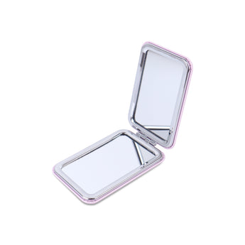 NFI essentials Small Folding Mirror for Women's Round Shape Mirror for Multipurpose, Magnifying Mirror - AYAHA ENTERPRISES PRIVATE LIMITED