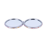 NFI essentials Small Folding Mirror for Women's Round Shape Mirror for Multipurpose, Magnifying Mirror - AYAHA ENTERPRISES PRIVATE LIMITED