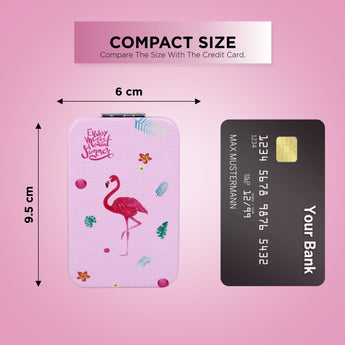 NFI essentials Small Folding Mirror for Women's Mirror for Multipurpose - AYAHA ENTERPRISES PRIVATE LIMITED