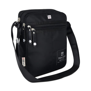 NFI essentials Cross Body Sling Bag For Men & Women for Office Travelling Stylish Multipurpose Messenger Chest Bag for College & Classes, One Side Shoulder