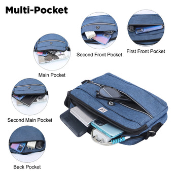 NFI essentials Small Unisex Sling Bag Cross Body Bag for Travelling - AYAHA ENTERPRISES PRIVATE LIMITED