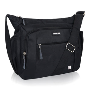 NFI essentials Sling Bag, Cross Body Messenger Bag for Business College & Classes, One Side Shoulder With Adjustable