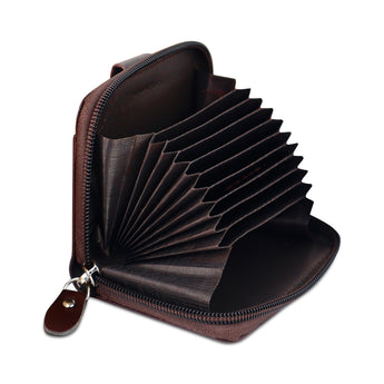 NFI essentials 11 Slots Card Holder for Men and Women's PU leather Credit Card Wallet - AYAHA ENTERPRISES PRIVATE LIMITED