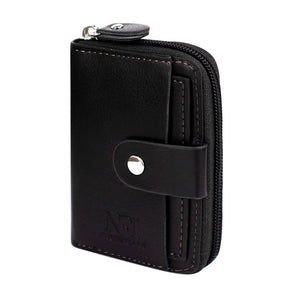 NFI essentials 11 Slots Card Holder for Men and Women's PU leather Credit Card Wallet