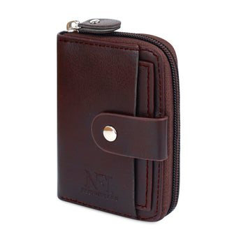 NFI essentials 11 Slots Card Holder for Men and Women's PU leather Credit Card Wallet - AYAHA ENTERPRISES PRIVATE LIMITED