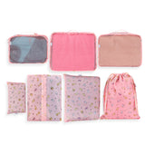 NFI essentials Set of 7 Cube Storage Organizer Bags Clothes Packing Storage Travel Organizer, Cosmetic, Underwear, Shoes, Luggage Organizer - AYAHA ENTERPRISES PRIVATE LIMITED