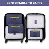 NFI essentials Set of 6 Travel Organizer, Cube Storage Organizer Bags Clothes Packing Storage - AYAHA ENTERPRISES PRIVATE LIMITED