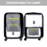 NFI essentials Set of 6 Travel Organizer, Cube Storage Organizer Bags Clothes Packing Storage - AYAHA ENTERPRISES PRIVATE LIMITED