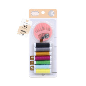 NFI essentials Sewing Set Box Sewing kit Organizer Sewing Accessories with Thread