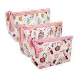 NFI essentials PU Floral Print Makeup Pouch for Women, Stylish Pouches for Makeup Accessories & Travel Organiser, Cosmetic Pouch - AYAHA ENTERPRISES PRIVATE LIMITED