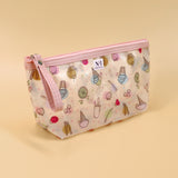 NFI essentials PU Floral Print Makeup Pouch for Women, Stylish Pouches for Makeup Accessories & Travel Organiser, Cosmetic Pouch - AYAHA ENTERPRISES PRIVATE LIMITED