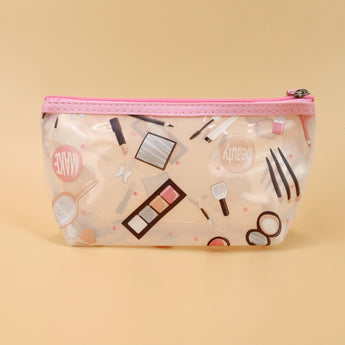 NFI essentials PU Floral Print Makeup Pouch for Women, Stylish Pouches for Makeup Accessories & Travel Organiser, Cosmetic Pouch - AYAHA ENTERPRISES PRIVATE LIMITED