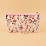 NFI essentials PU Floral Print Makeup Pouch for Women, Stylish Pouches for Makeup Accessories & Travel Organiser, Cosmetic Pouch - AYAHA ENTERPRISES PRIVATE LIMITED