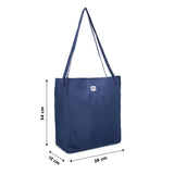 NFI essentials Tote Bag for Women with snap Button, Stylish nylon Blend Handbag - AYAHA ENTERPRISES PRIVATE LIMITED