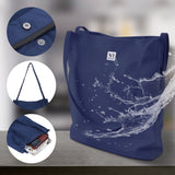 NFI essentials Tote Bag for Women with snap Button, Stylish nylon Blend Handbag - AYAHA ENTERPRISES PRIVATE LIMITED