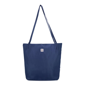 NFI essentials Tote Bag for Women with snap Button, Stylish nylon Blend Handbag - AYAHA ENTERPRISES PRIVATE LIMITED
