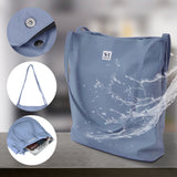 NFI essentials Tote Bag for Women with snap Button, Stylish nylon Blend Handbag - AYAHA ENTERPRISES PRIVATE LIMITED
