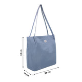 NFI essentials Tote Bag for Women with snap Button, Stylish nylon Blend Handbag - AYAHA ENTERPRISES PRIVATE LIMITED