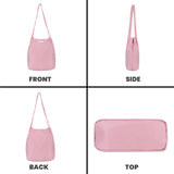 NFI essentials Tote Bag for Women with snap Button, Stylish nylon Blend Handbag - AYAHA ENTERPRISES PRIVATE LIMITED