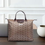 NFI essentials Jacquard Convertible Long Shopping Bag Foldable Shopping Handbag Travel Bag Women Shoulder Waterproof Carry Bag - AYAHA ENTERPRISES PRIVATE LIMITED