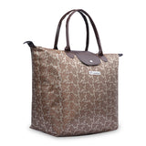 NFI essentials Jacquard Convertible Long Shopping Bag Foldable Shopping Handbag Travel Bag Women Shoulder Waterproof Carry Bag - AYAHA ENTERPRISES PRIVATE LIMITED