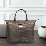 NFI essentials Jacquard Convertible Long Shopping Bag Foldable Shopping Handbag Travel Bag Women Shoulder Waterproof Carry Bag - AYAHA ENTERPRISES PRIVATE LIMITED