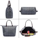 NFI essentials Jacquard Convertible Long Shopping Bag Foldable Shopping Handbag Travel Bag Women Shoulder Waterproof Carry Bag - AYAHA ENTERPRISES PRIVATE LIMITED